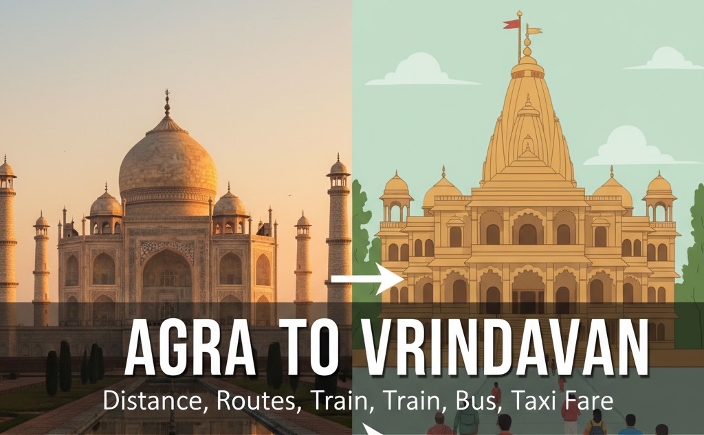 agra to vrindavan